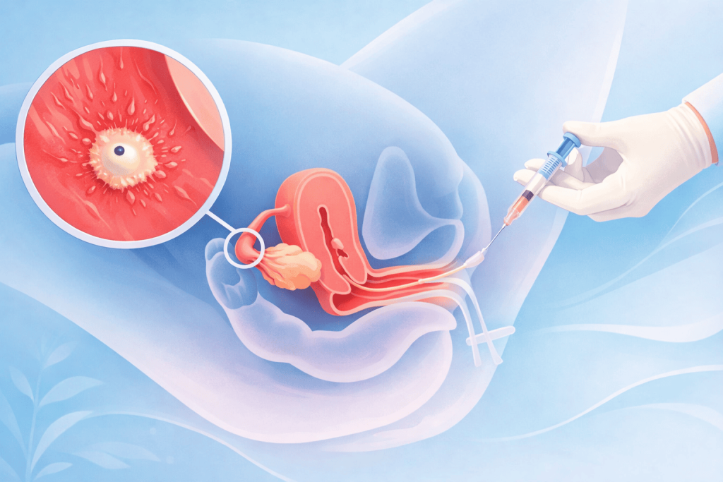 procedimiento inseminación artificial fertilización asistida