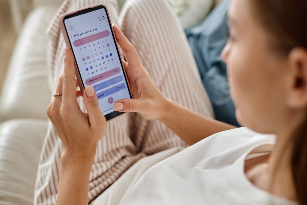 seguimiento ciclo menstrual fertilidad aplicacion ovulacion